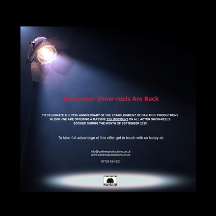 September Show-reels are back!!